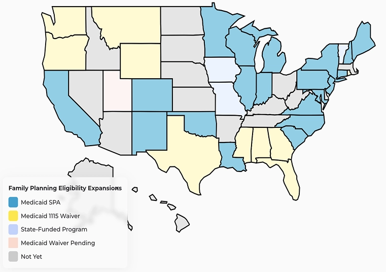 ICAN Cover All Coverage Map